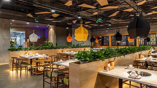 成都火锅牛排店装修设计