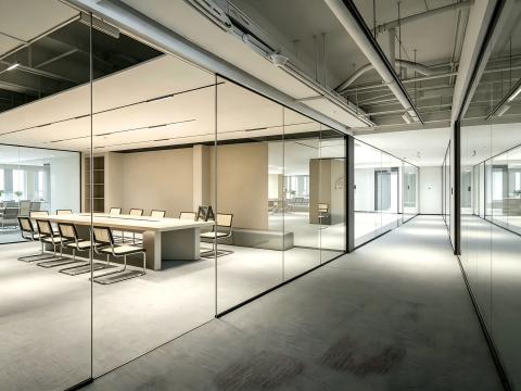 四川装修办公室，豪华办公室装修，四川壹西格玛公装