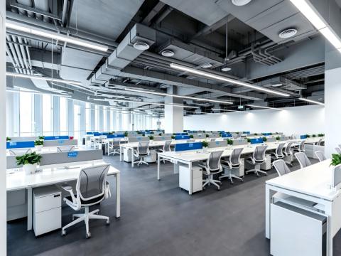 办公室效果图，好的办公室装修，四川壹西格玛公装