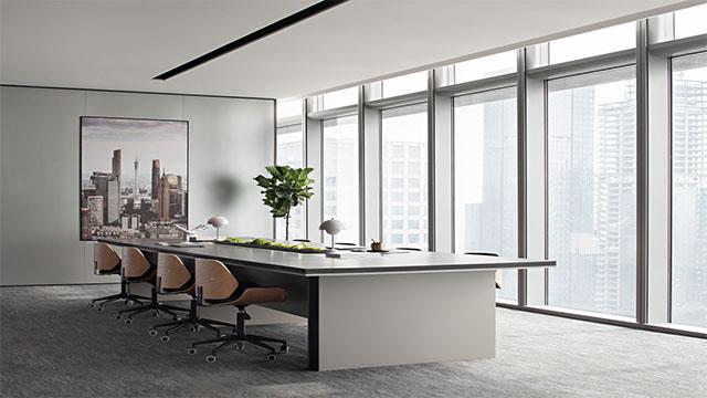 不要物理隔断更显空旷