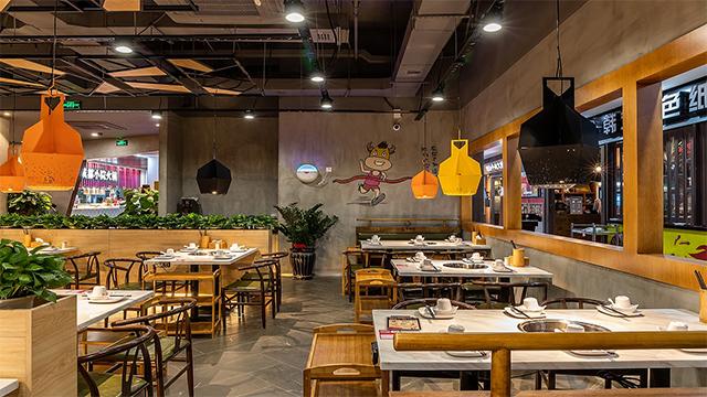 成都火锅牛排店装修设计