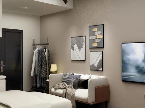 成都酒店装修设计公司效果图