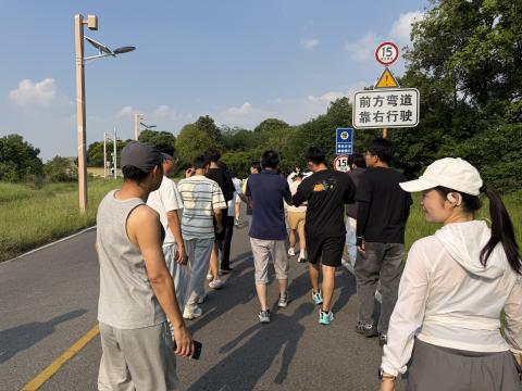 成都公装公司绿道活力跑