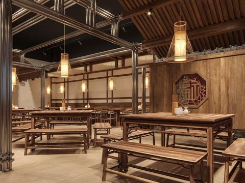 成都餐厅装修设计