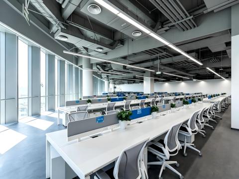 办公室效果图，好的办公室装修，四川壹西格玛公装